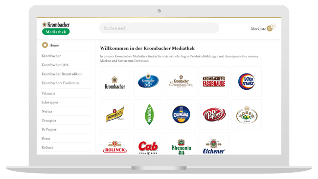 The Krombacher Media Library – A Central Data Pool for All Assets